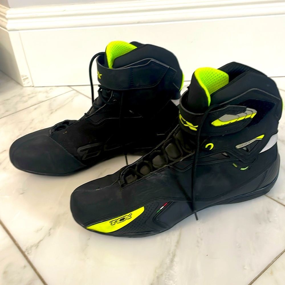 TCX motorcycle boots size 10 men’s
